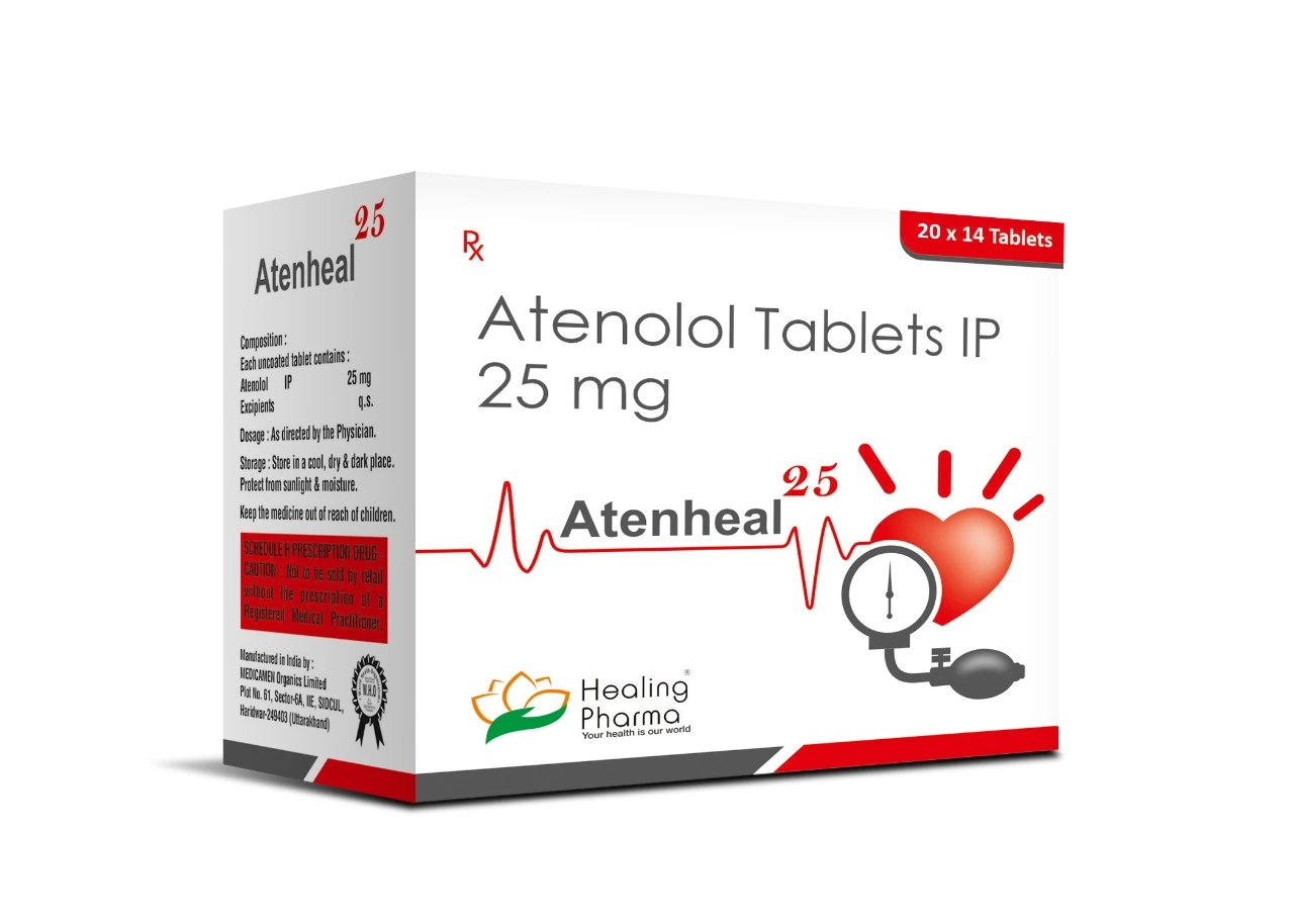 atenheal-25 mg Atenolol 25 Mg - Image 1