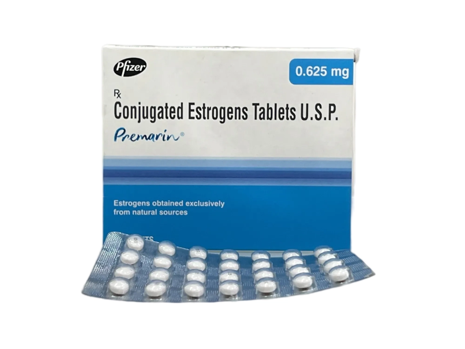 conjugated-estrogens-0-625 Premarin 0.625 Mg (Conjugated Estrogen) - Image 1