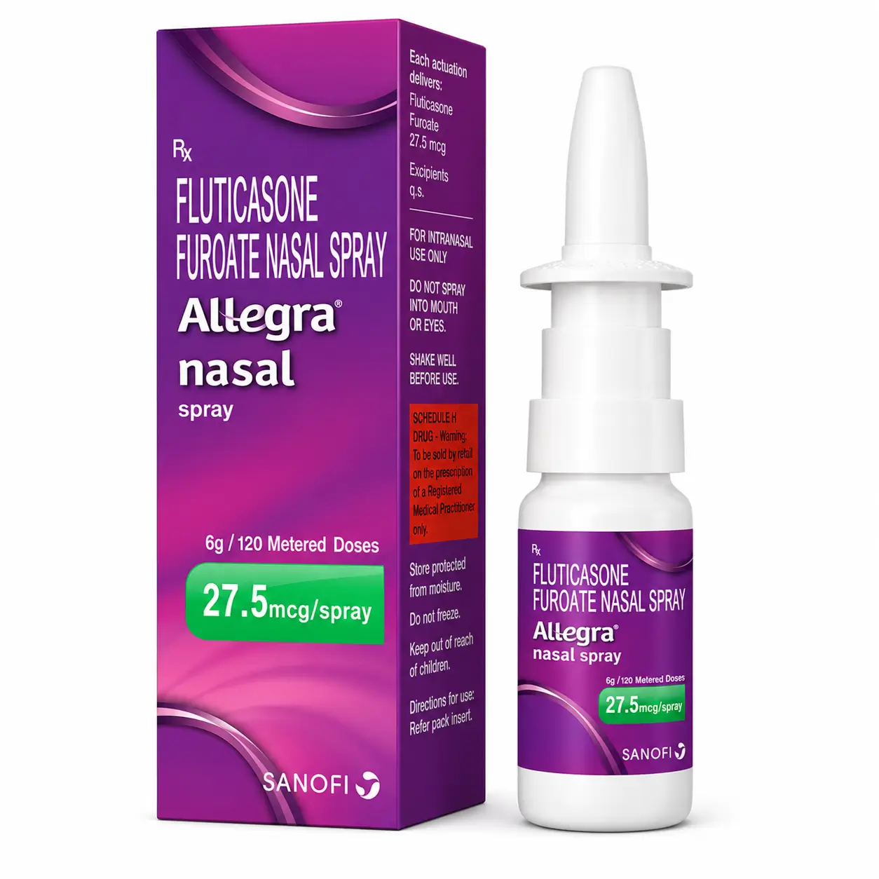 allegra nasal spray Allegra Nasal Spray (Fluticasone) - Image 1