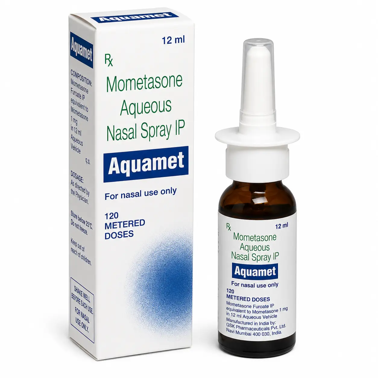 aquamet nasal spray Aquamet Nasal Spray (Mometasone) - Image 1