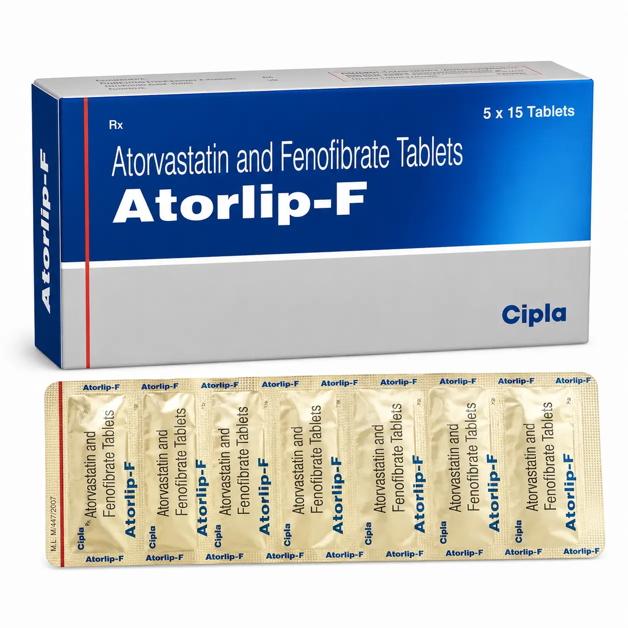 atorlip-f Atorlip F (Atorvastatin/Fenofibrate) - Image 1