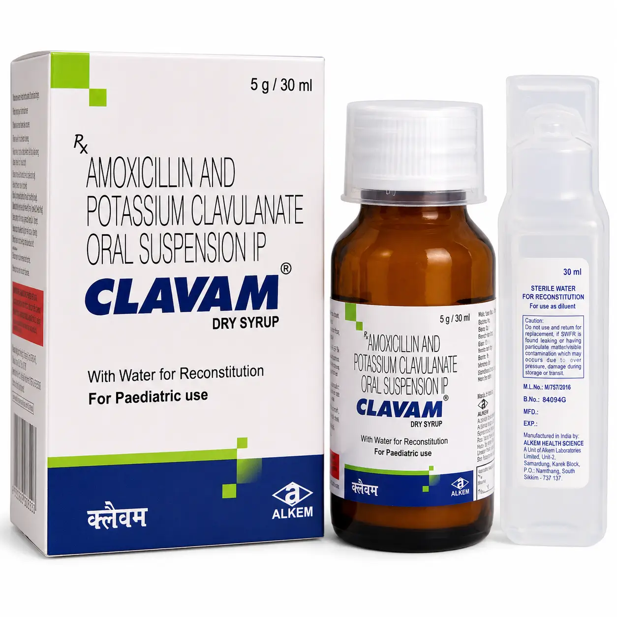clavam syrup Clavam Syrup (Amoxicillin/Clavulanic Acid) - Image 1