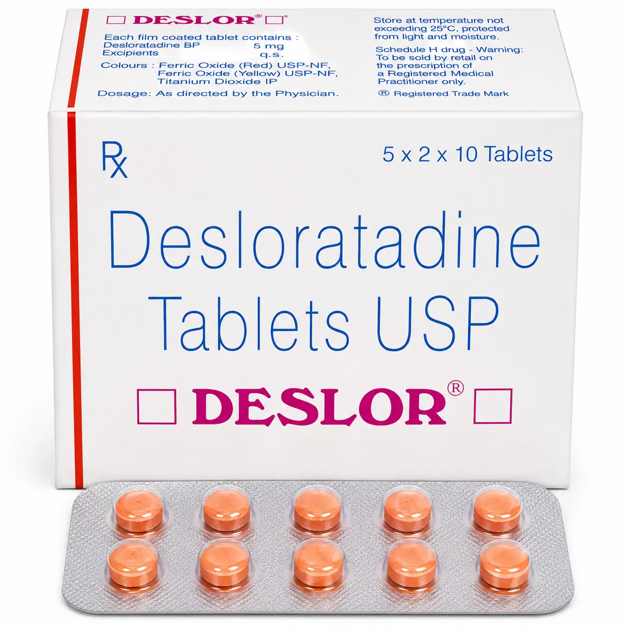 deslor 5 mg Deslor 5 Mg (Desloratadine) - Image 1