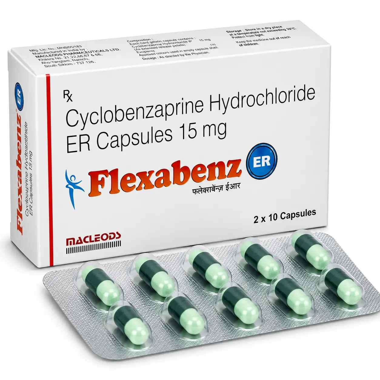 flexabenz er 15 Flexabenz 15Mg (Cyclobenzaprine) - Image 1