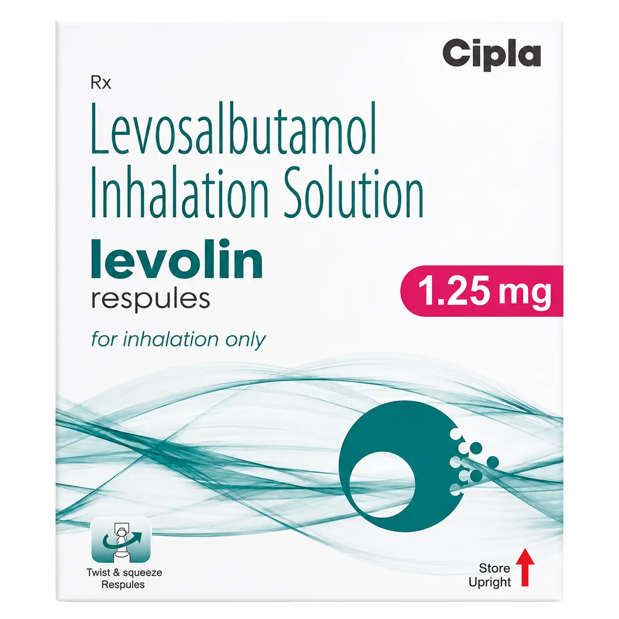 levolin 1.25mg Levolin Respules 1.25 Mg - Image 1