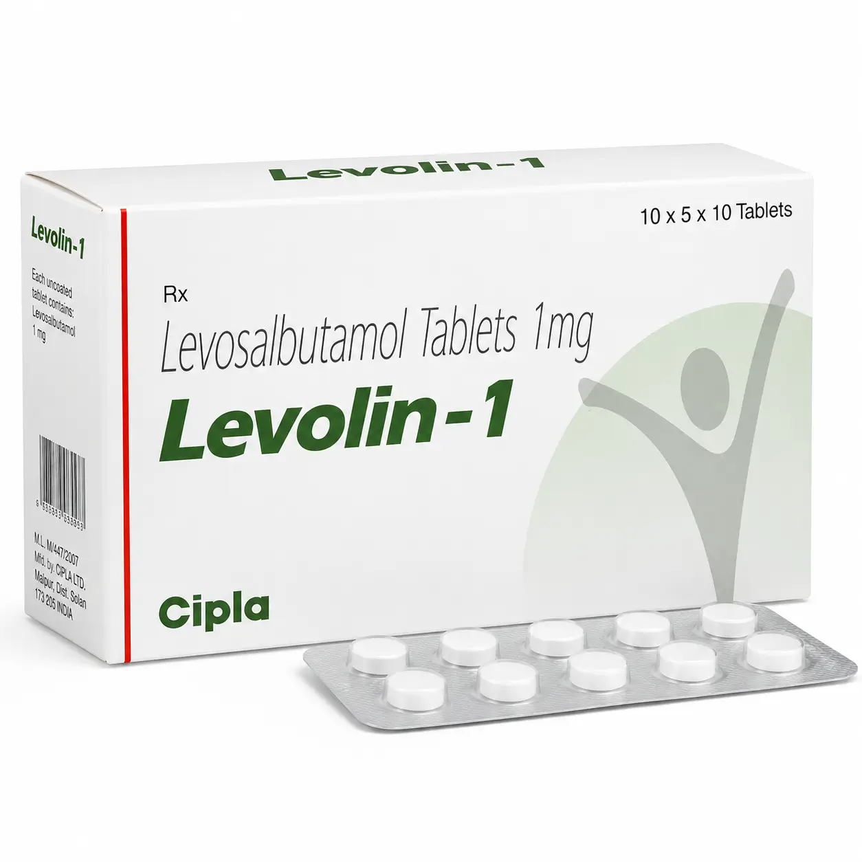 levolin 1mg Levolin 1Mg (Levosalbutamol) - Image 1