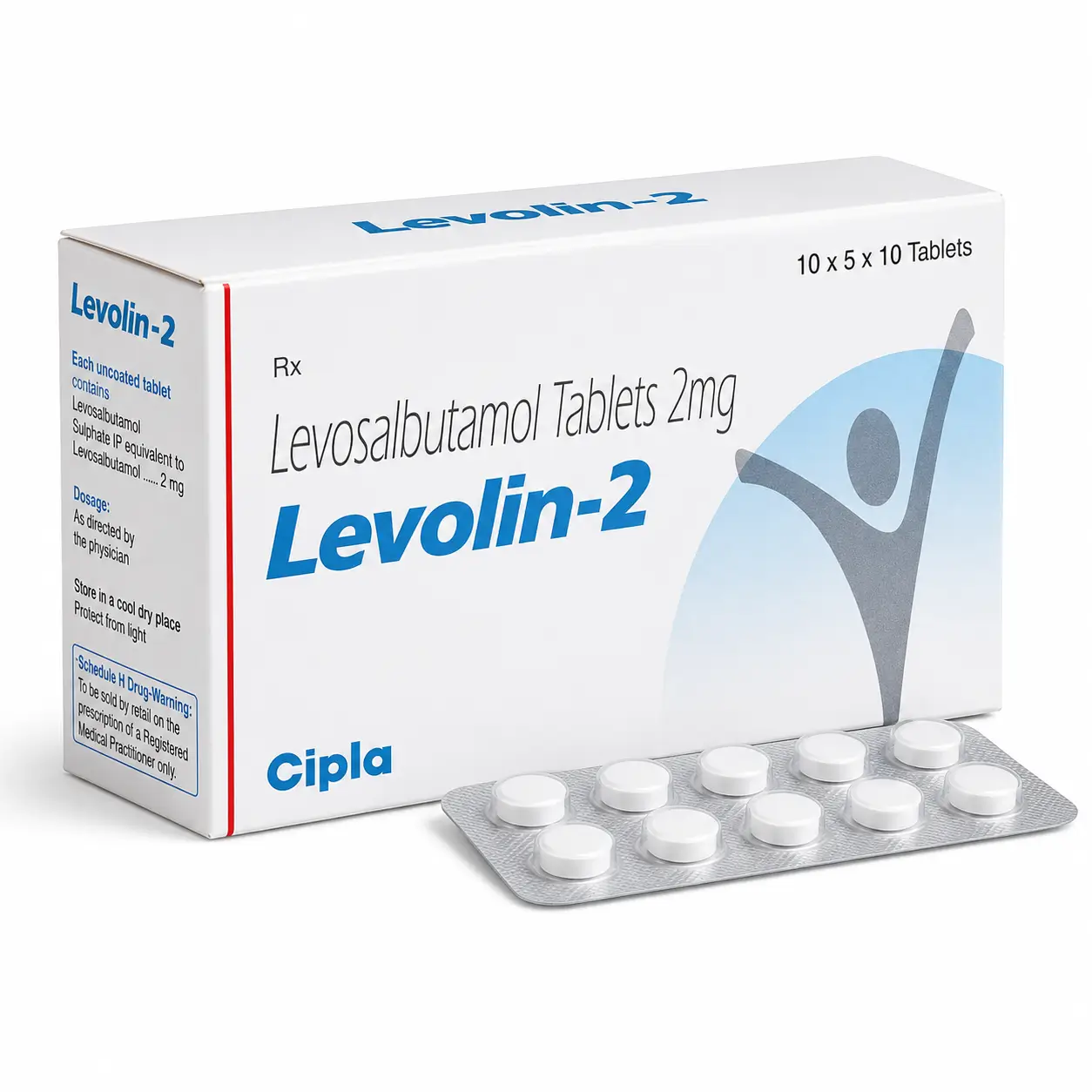 levolin 2mg Levolin 2Mg (Levosalbutamol) - Image 1