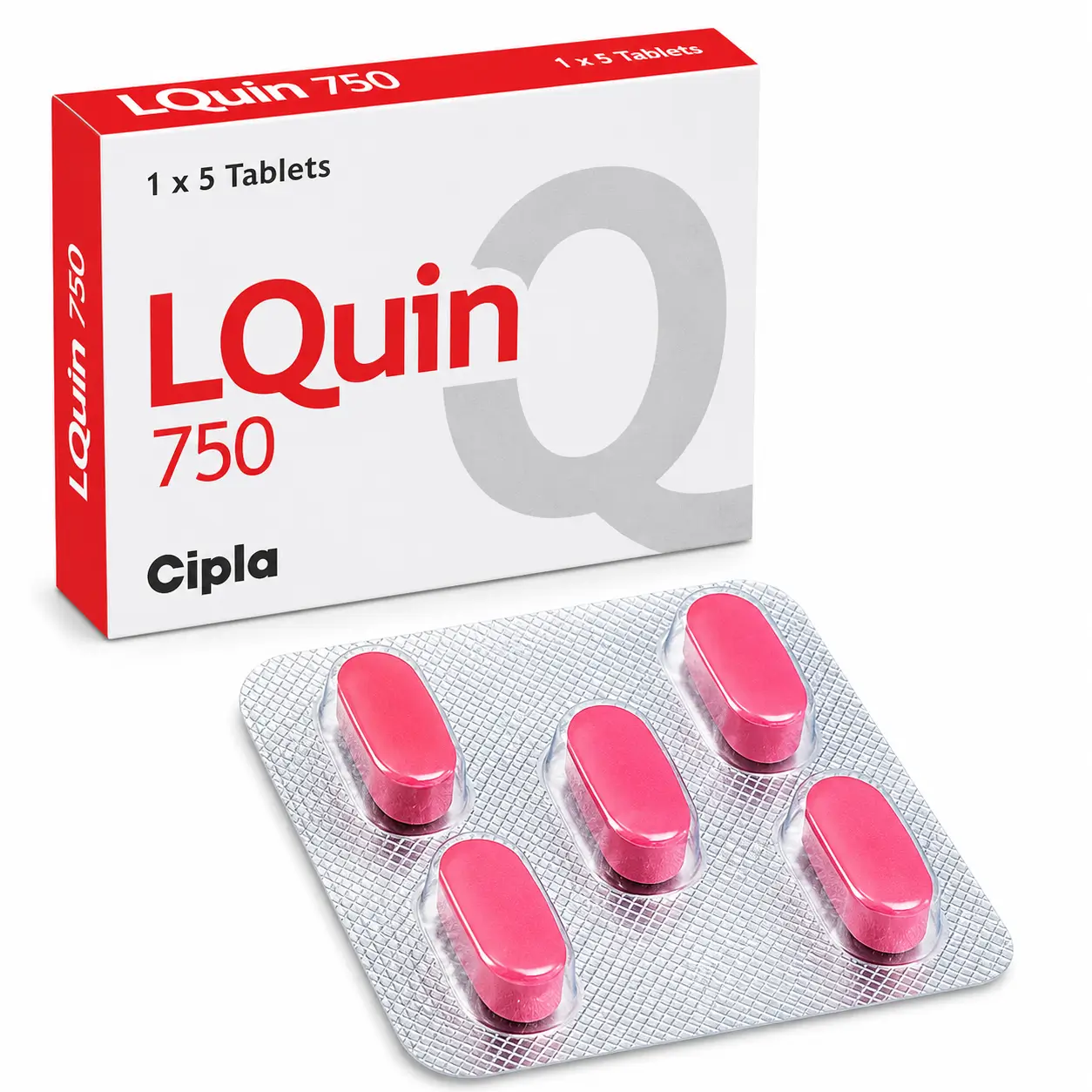 lquin 750 Lquin 750 Mg (Levofloxacin) - Image 1