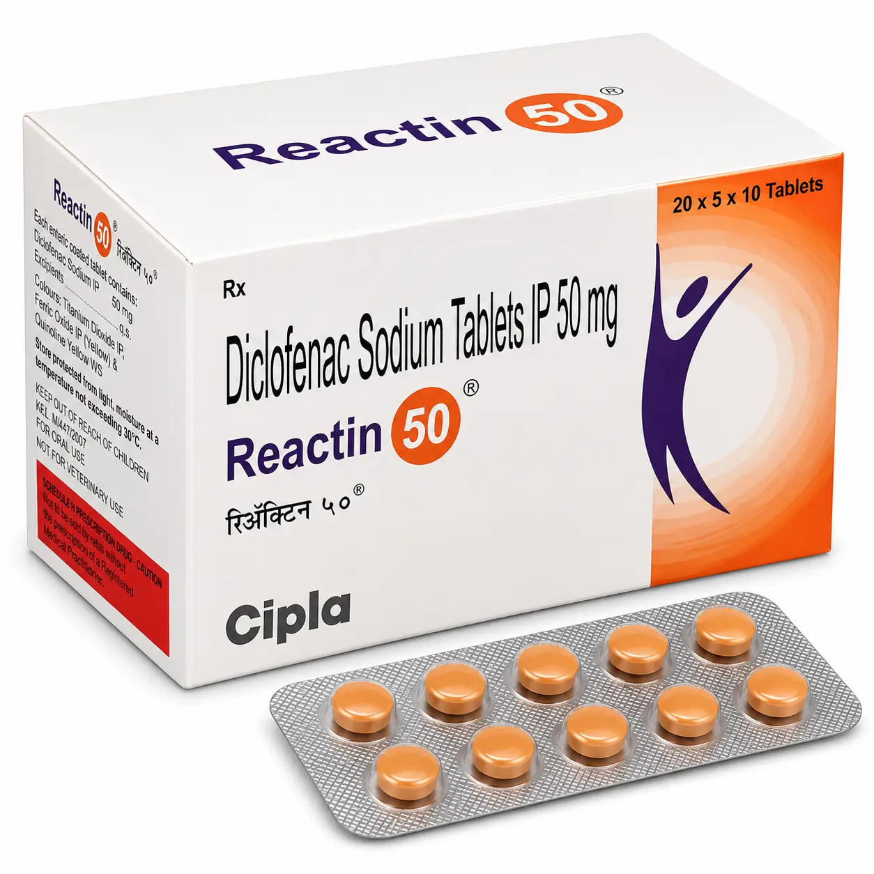 reactin 50 Reactin 50 Mg (Diclofenac) - Image 1