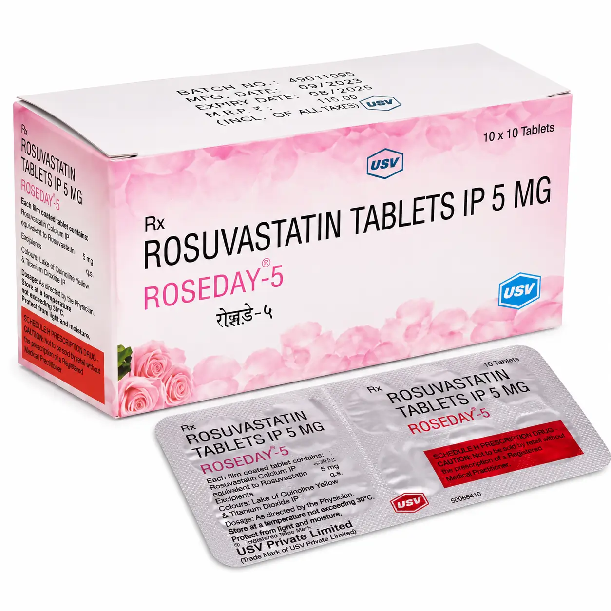 roseday 5 mg Roseday 5 Mg (Rosuvastatin) - Image 1