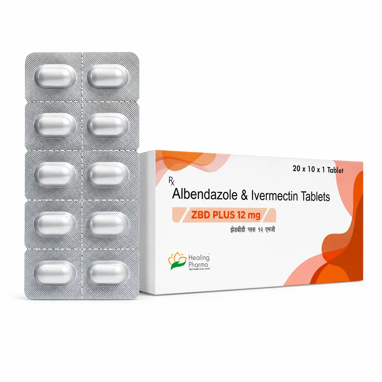 zbd plus 12 mg Zbd Plus 12 Mg (Ivermectin + Albendazole) - Image 1