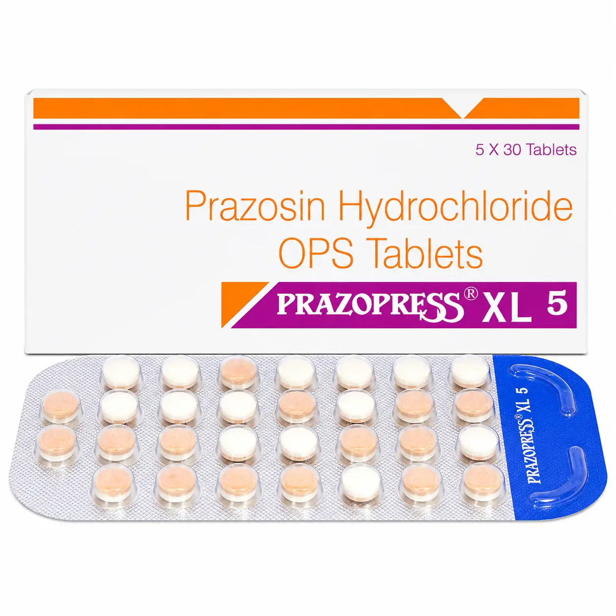 Prazopress XL 5 Prazopress Xl 5 Mg (Prazosin) - Image 1