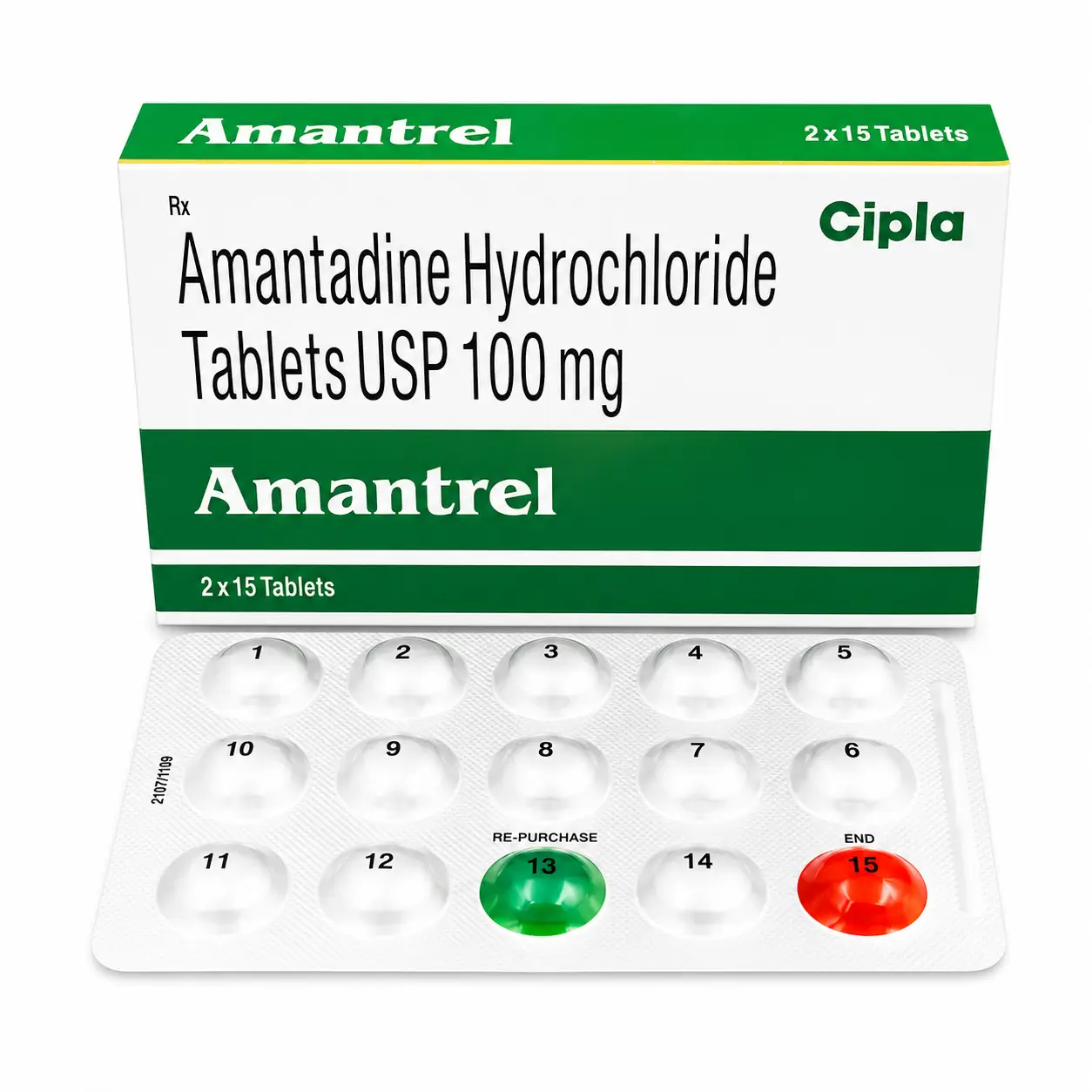 amantrel 100 Amantrel 100 Mg (Amantadine) - Image 1