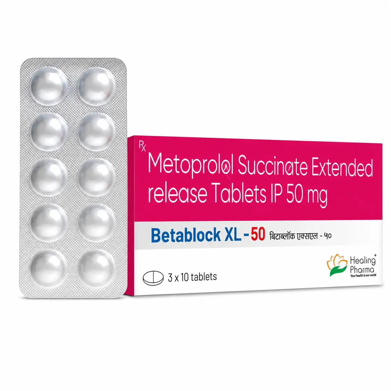 betablock XL 50 Betablock Xl 50 Mg (Metoprolol) - Image 1