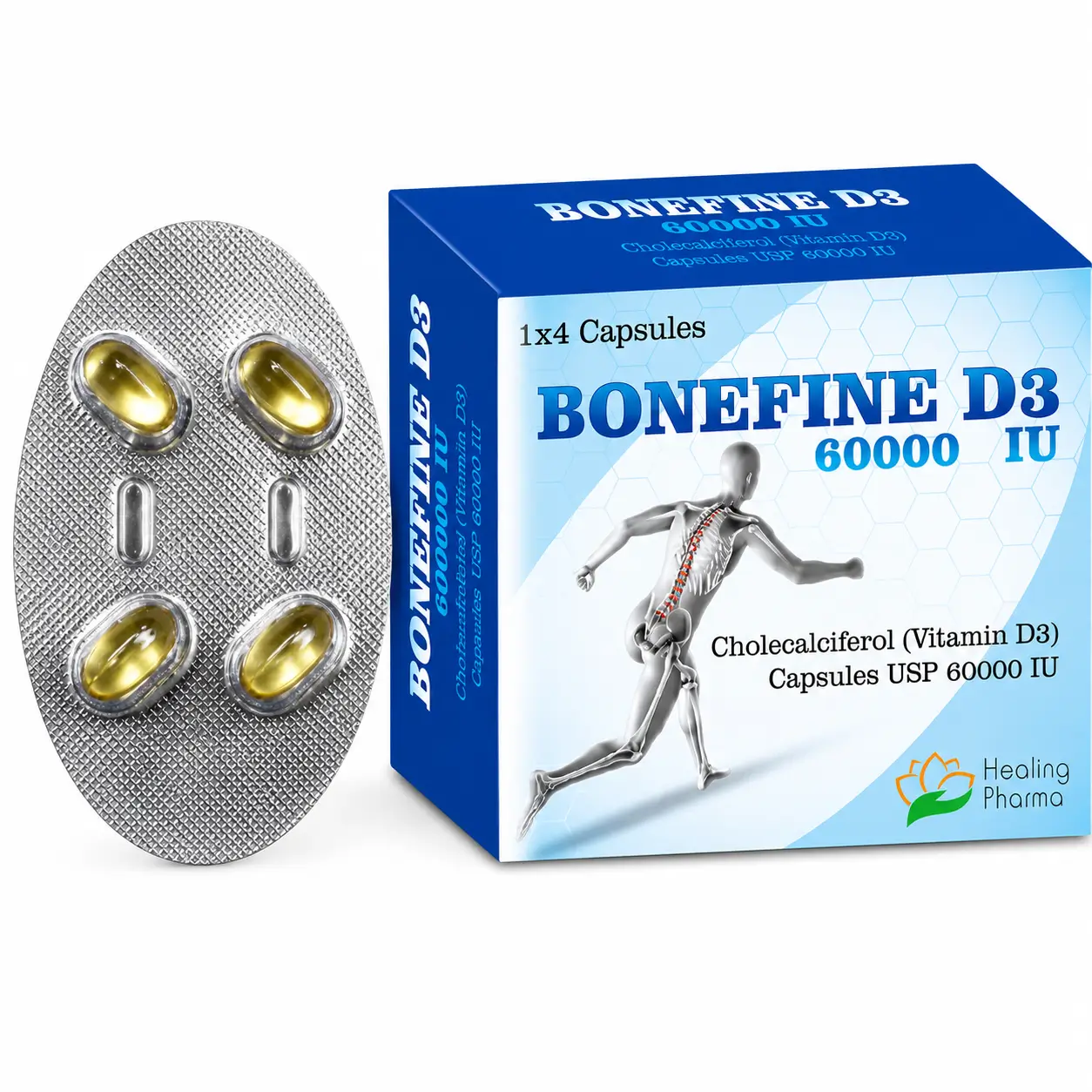 bonefine d3 Bonefine D3 60K (Cholecalciferol) - Image 1