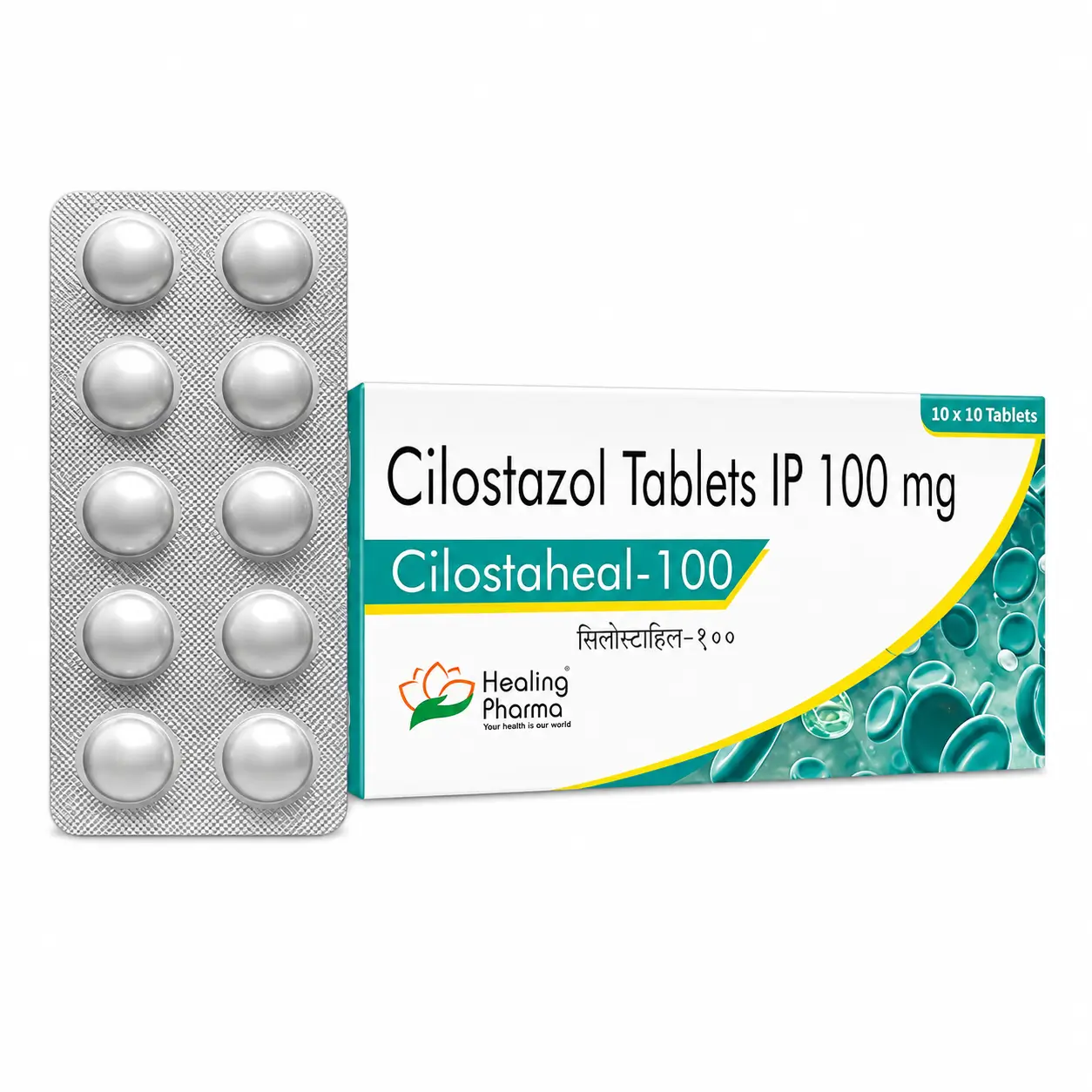 cilostaheal 100 Cilostaheal 100 Mg (Cilostazol) - Image 1