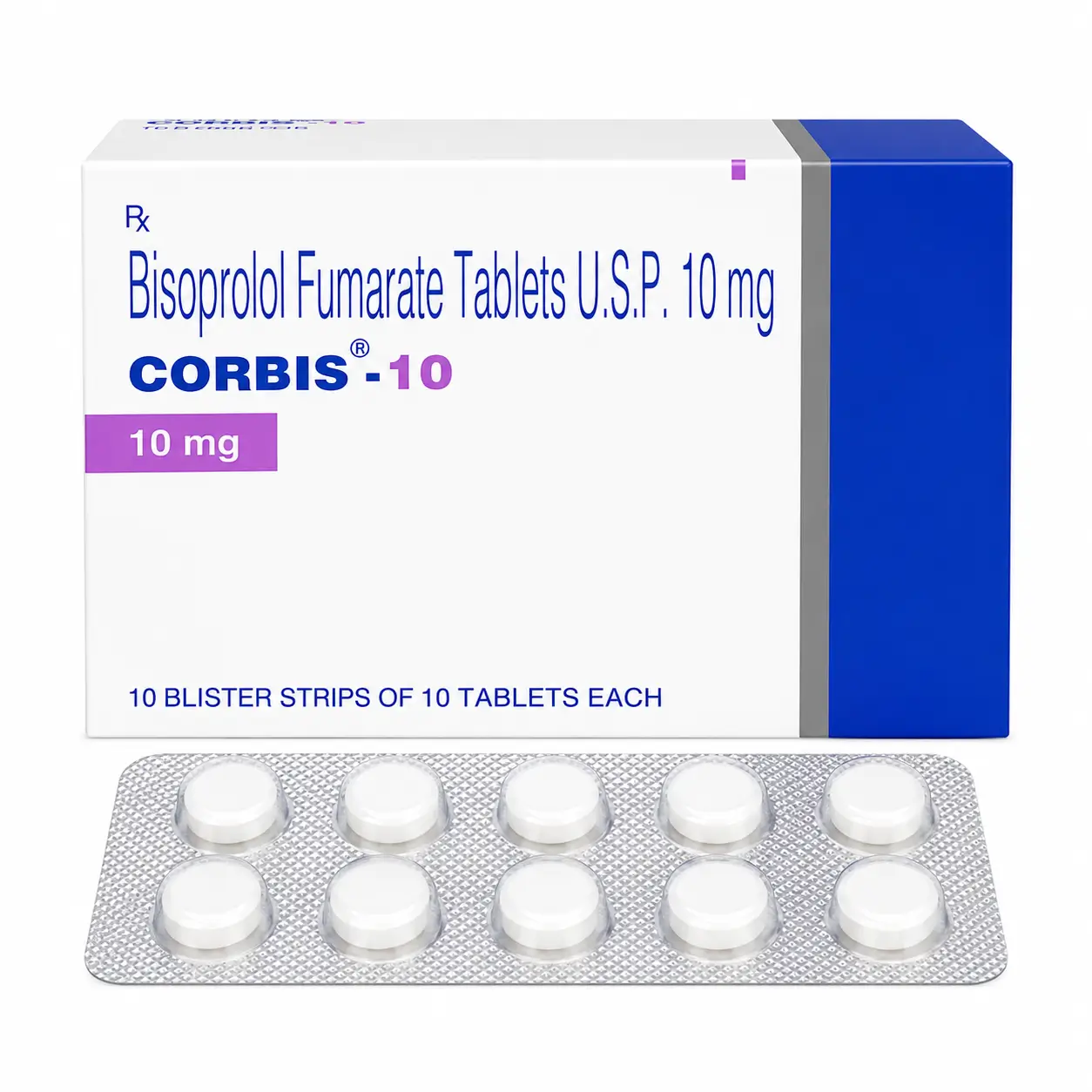 corbis 10 Corbis 10 Mg (Bisoprolol) - Image 1