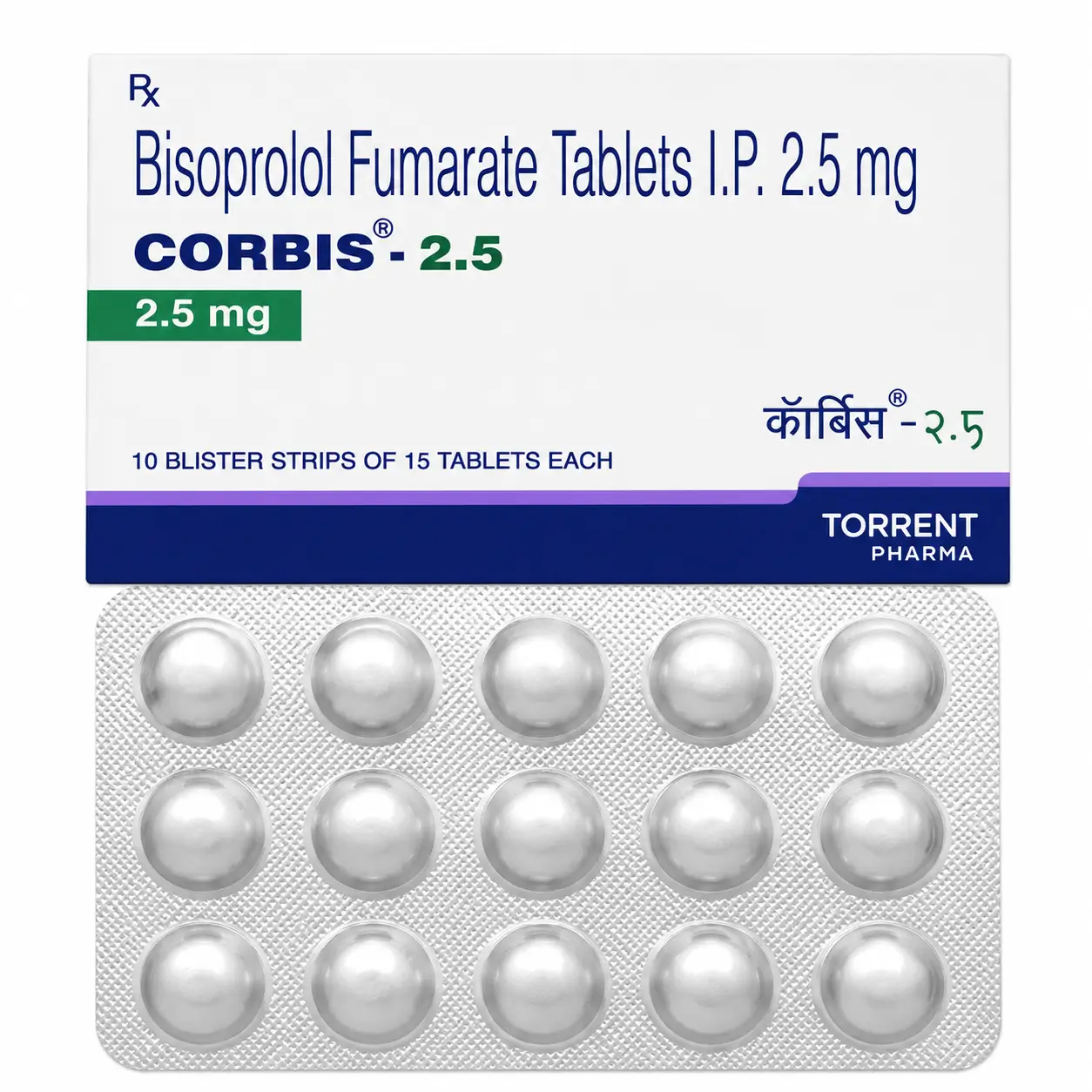 corbis 2.5 Corbis 2.5 Mg (Bisoprolol) - Image 1