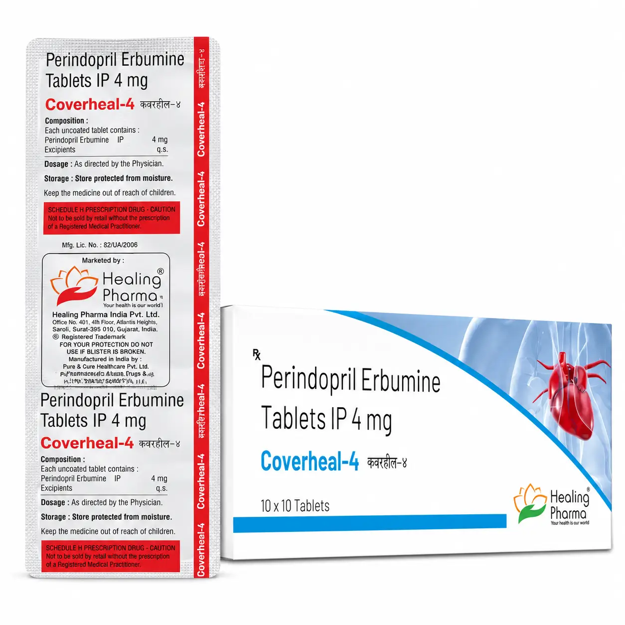 coverheal 4 Coverheal 4 Mg (Perindopril) - Image 1