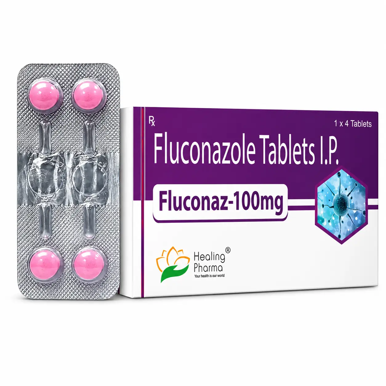 fluconaz 100 Fluconaz 100 Mg (Fluconazole) - Image 1
