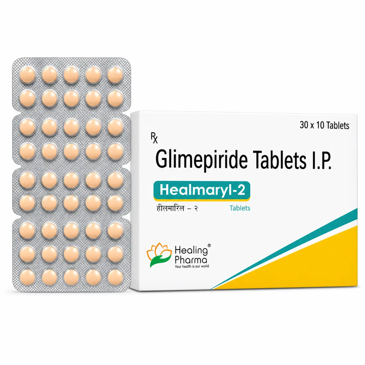 healmaryl 2 Healmaryl 2 Mg (Glimepiride) - Image 1