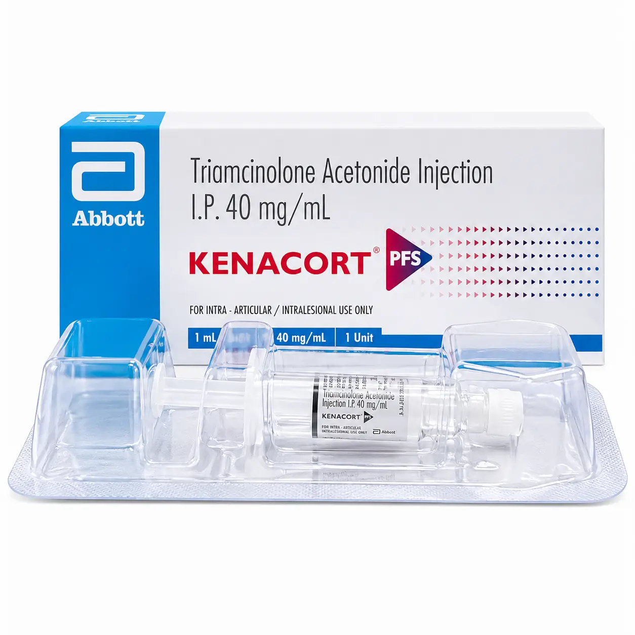 kenacort pfs 40 Kenacort Pfs 40Mg Injection (Triamcinolone) - Image 1