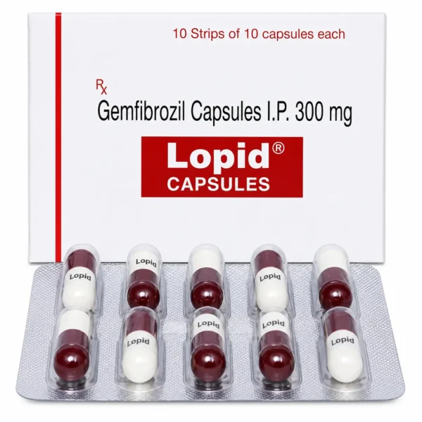 Lopid 300 Mg (Gemfibrozil)