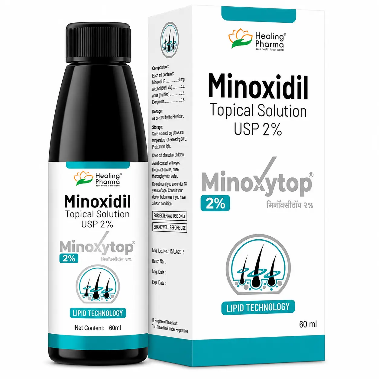 minoxytop 2 solution Minoxytop 2% Solution (Minoxidil) - Image 1