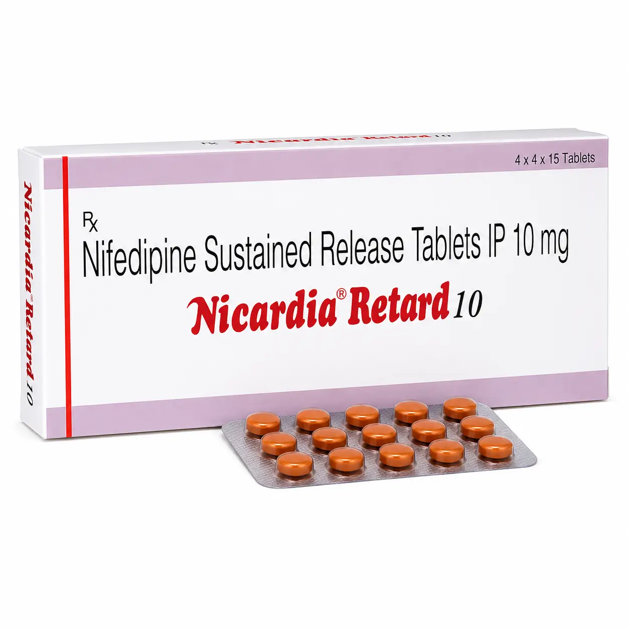 nicardia retard 10 Nicardia Retard 10 Mg (Nifedipine) - Image 1