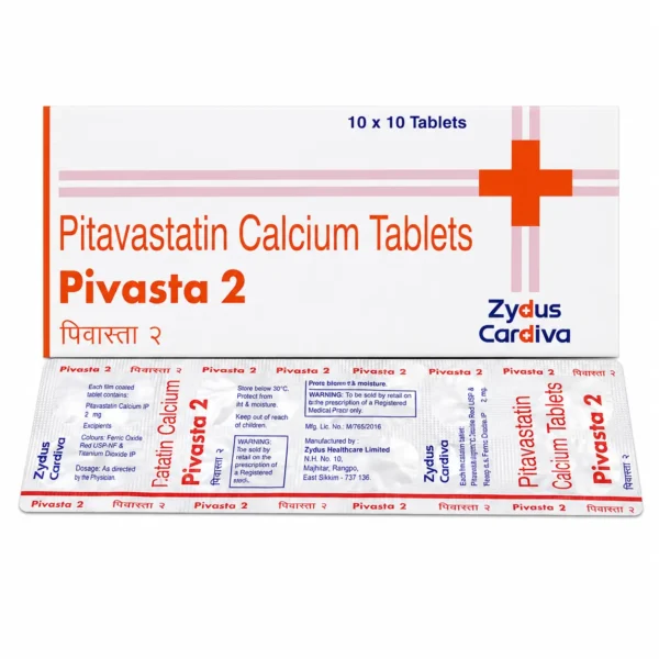 Pivasta 2 Mg (Pitavastatin)