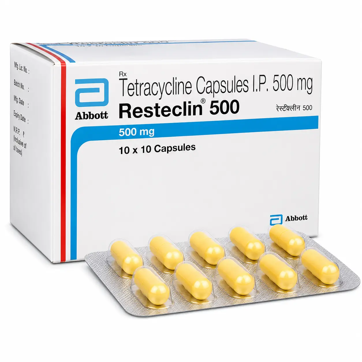 resteclin 500 mg Resteclin 500 Mg (Tetracycline) - Image 1