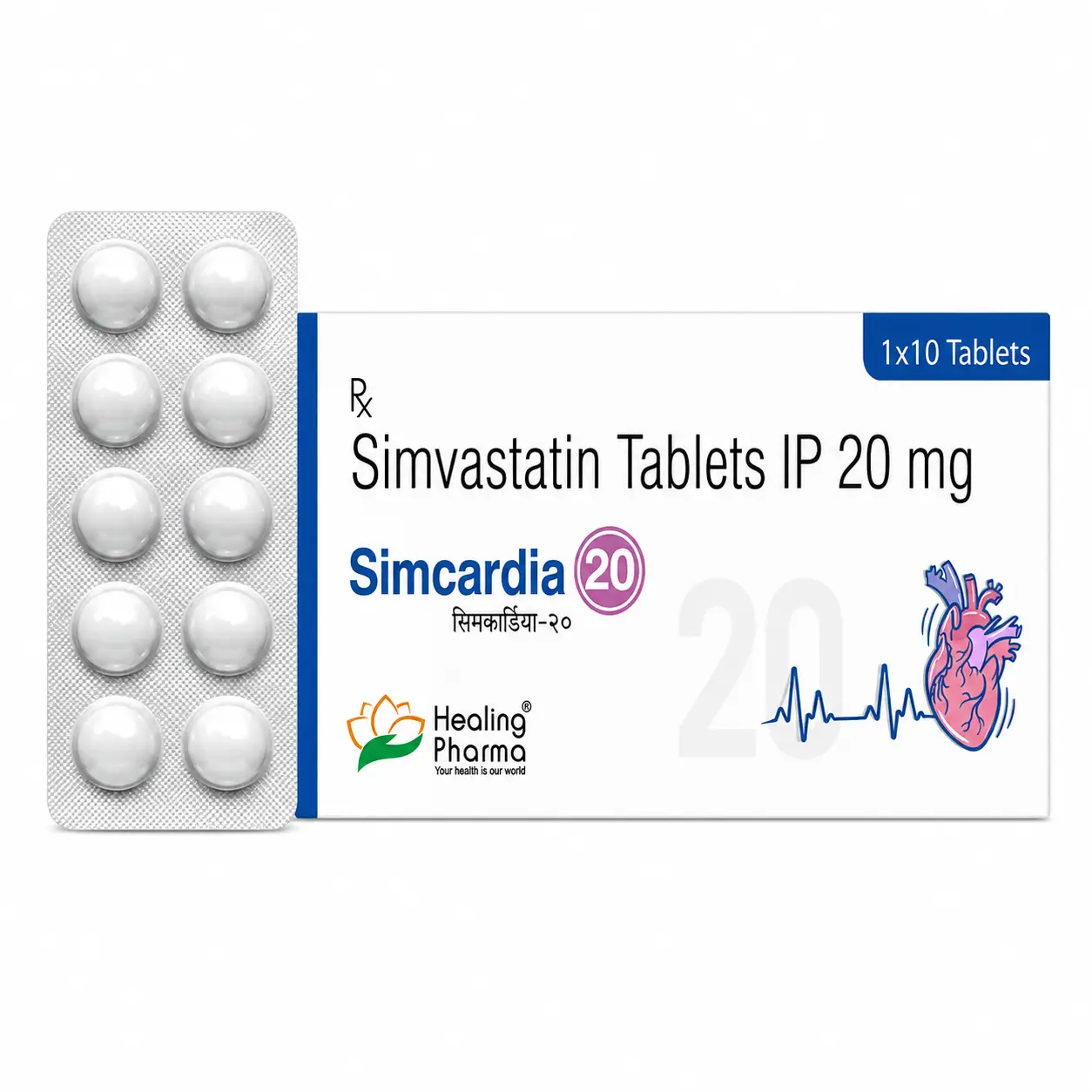 simcardia 20 Simcardia 20 Mg (Simvastatin) - Image 1