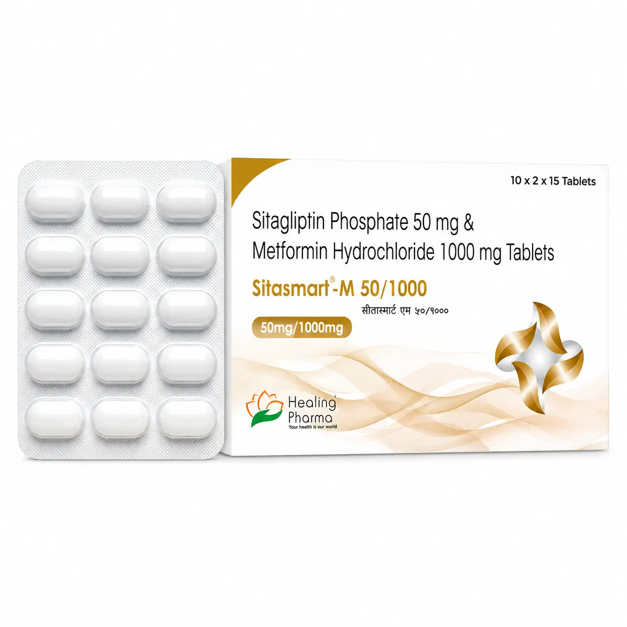 sitasmart-m-50-1000 Sitasmart-M 50/1000 (Sitagliptin/Metformin) - Image 1