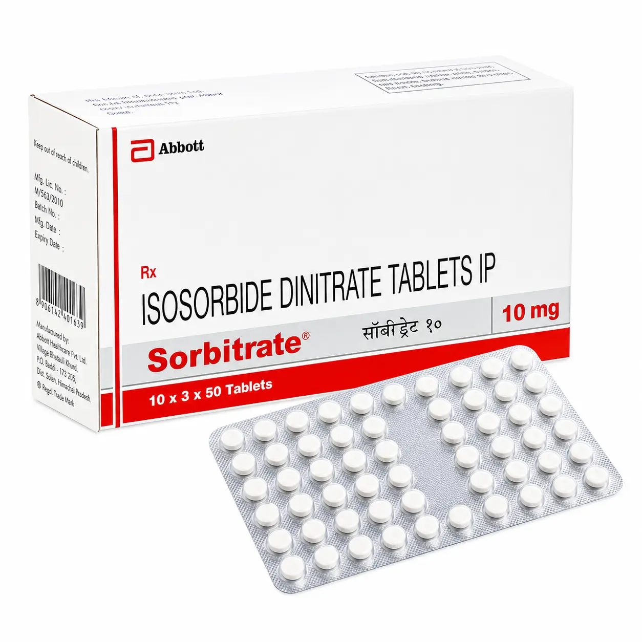 sorbitrate 10 Sorbitrate 10 Mg (Isosorbide Dinitrate) - Image 1