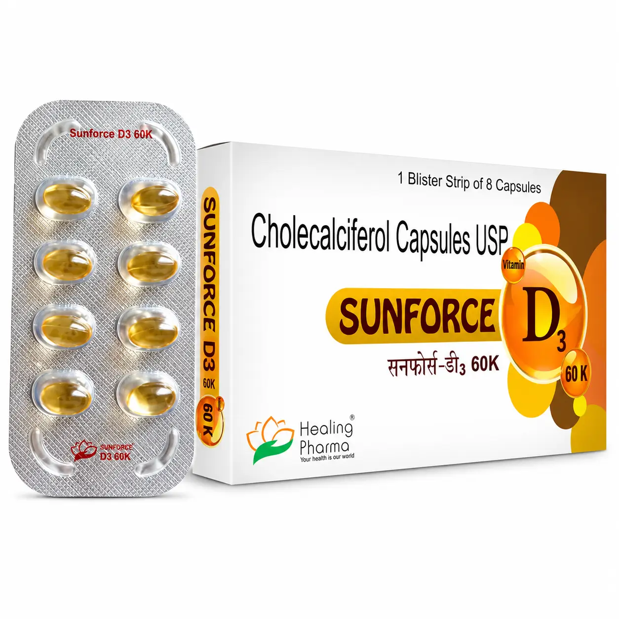 sunforce d3 60k Sunforce D3 60K (Cholecalciferol) - Image 1