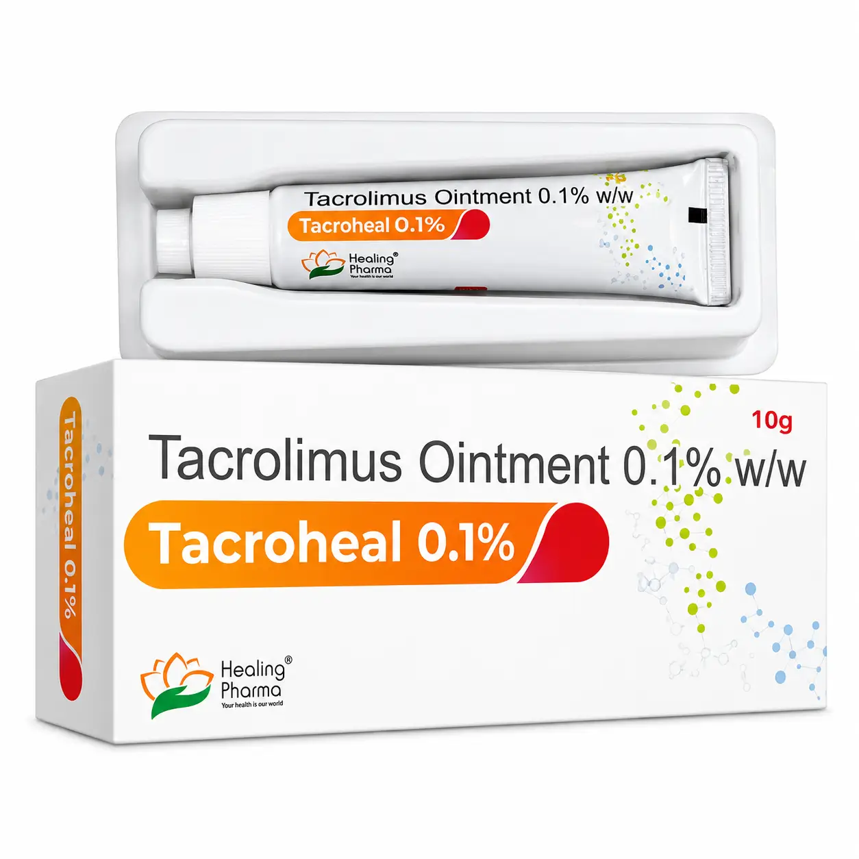 tacroheal 0.1 Tacroheal 0.1% Ointment (Tacrolimus) - Image 1