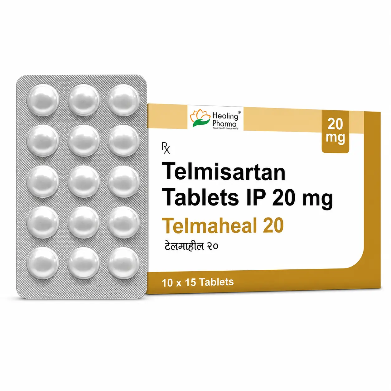 telmaheal 20 Telmaheal 20 Mg (Telmisartan) - Image 1