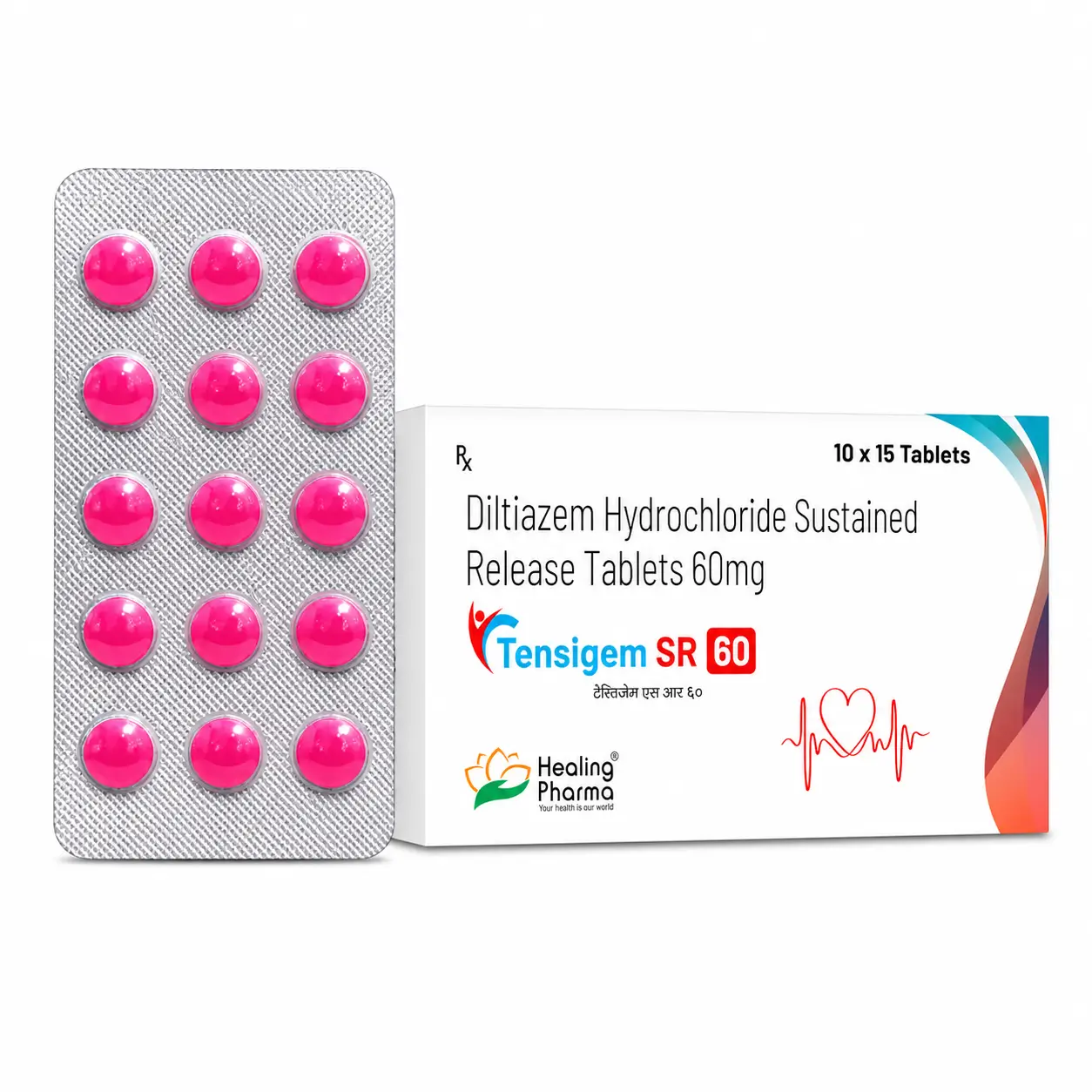 tenslgem SR 60 Tensigem Sr 60 Mg (Diltiazem) - Image 1