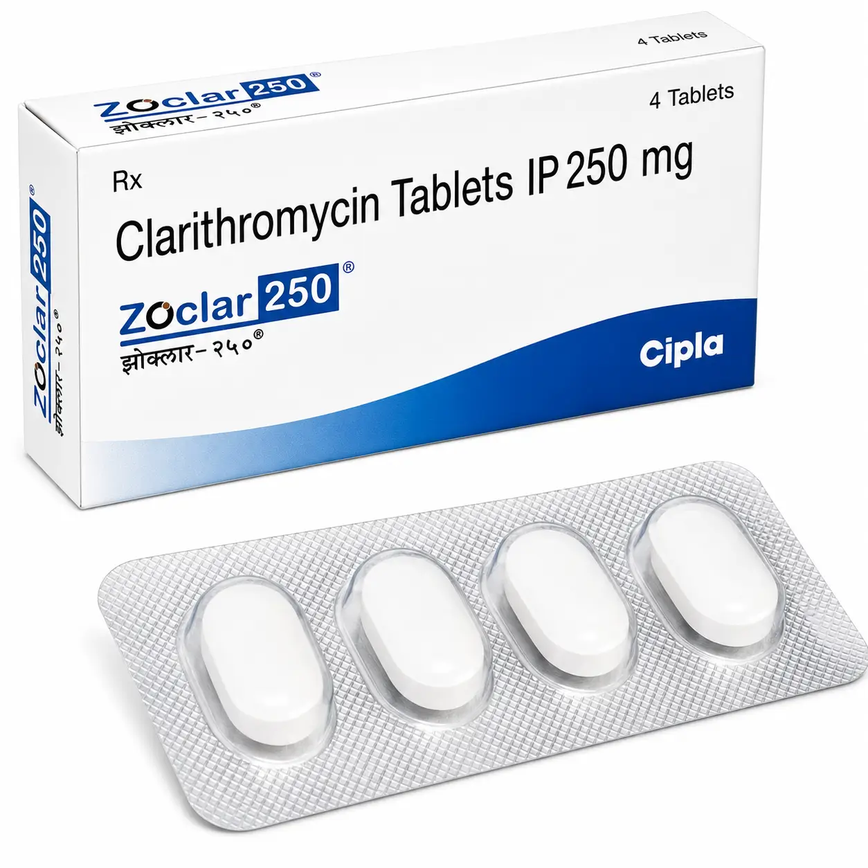 zoclar 250 Zoclar 250 Mg (Clarithromycin) - Image 1