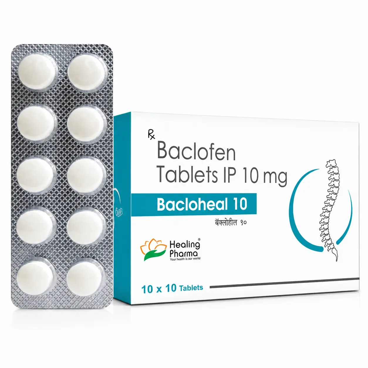 bacloheal 10 Bacloheal 10 Mg (Baclofen) - Image 1