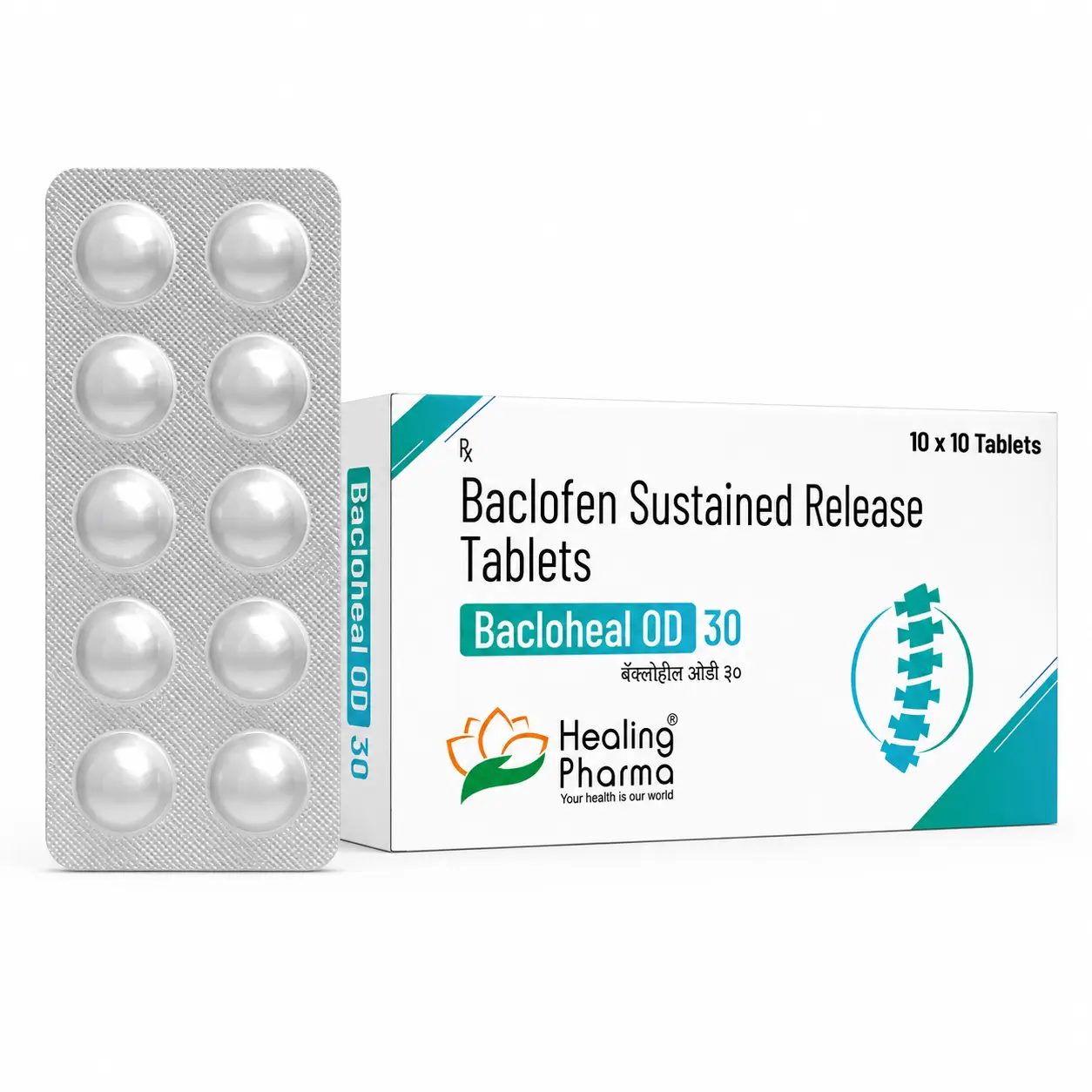 bacloheal od 30 Bacloheal Od 30 Mg (Baclofen) - Image 1