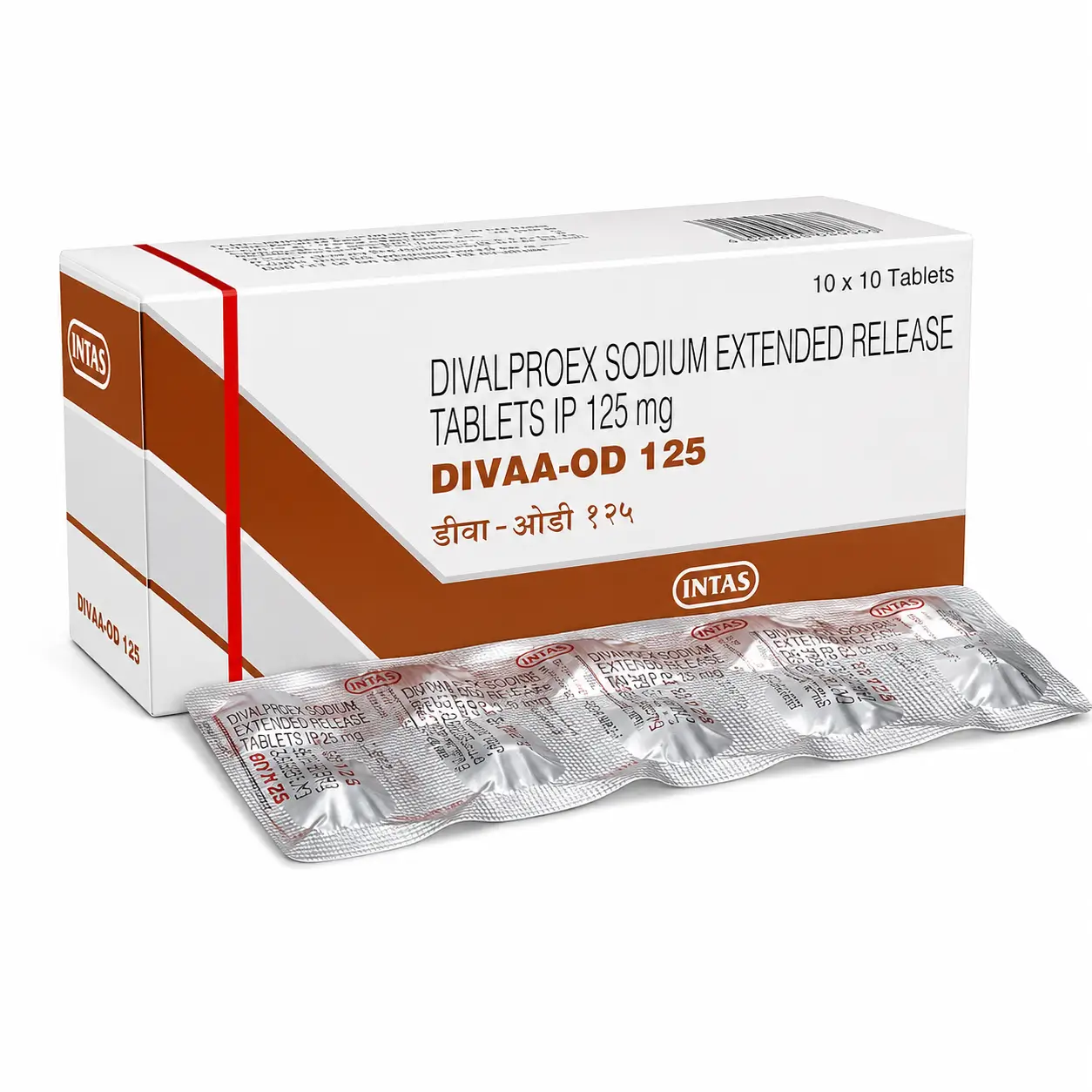 divaa od 125 Divaa Od 125 Mg (Divalproex Sodium) - Image 1