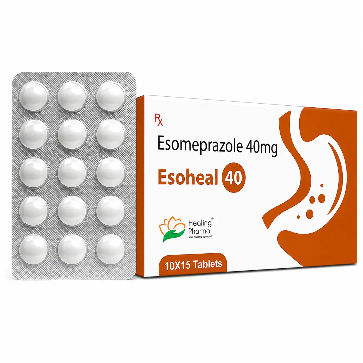 esoheal 40 Esoheal 40 Mg (Esomeprazole) - Image 1