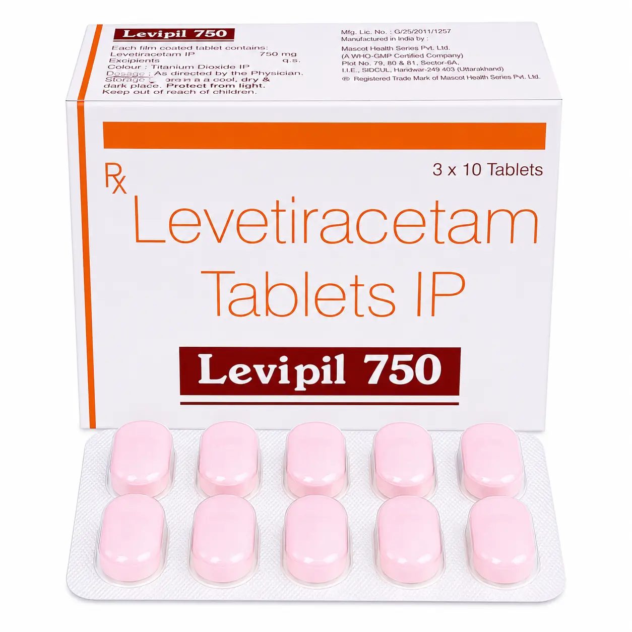 levipil 750 Levipil 750 Mg (Levetiracetam) - Image 1