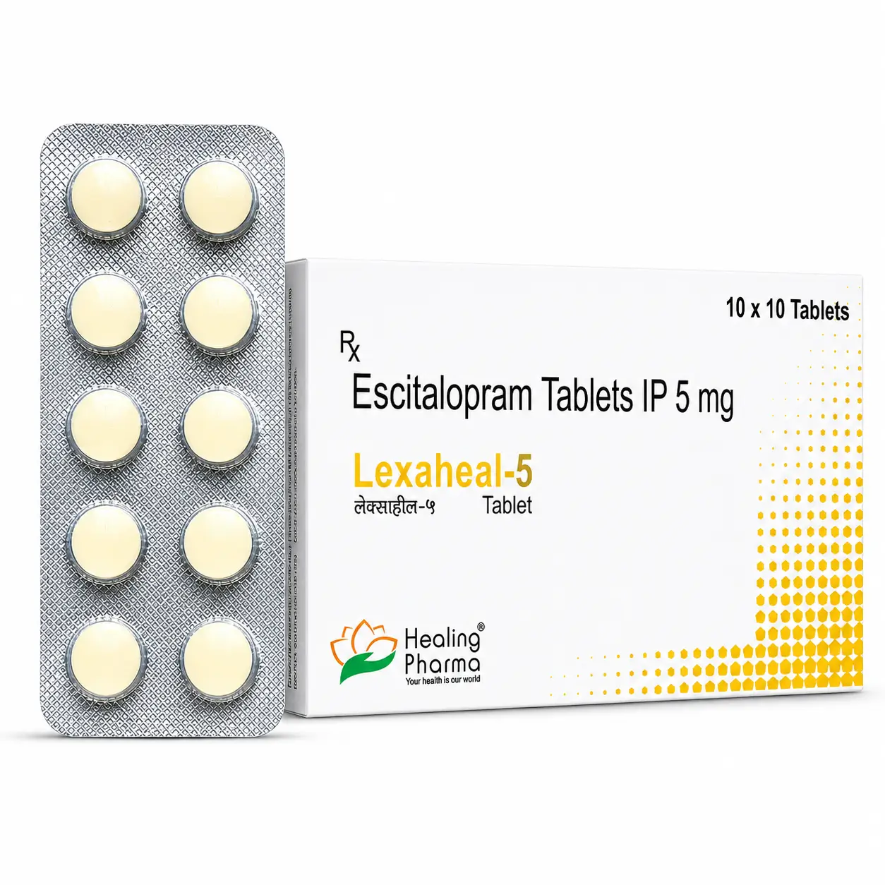 lexaheal 5 Lexaheal 5 Mg (Escitalopram) - Image 1