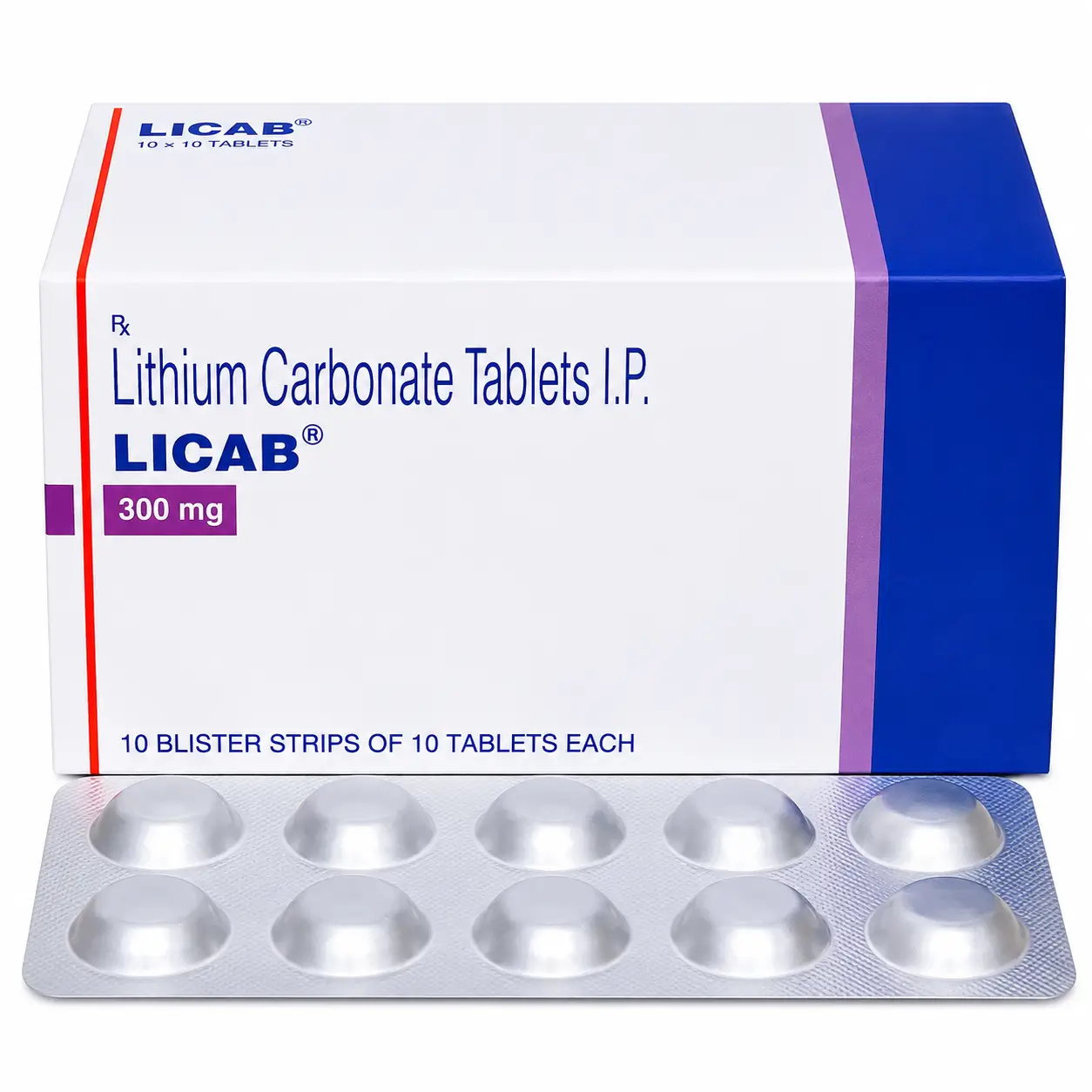 licab 300 mg Licab 300 Mg (Lithium Carbonate) - Image 1