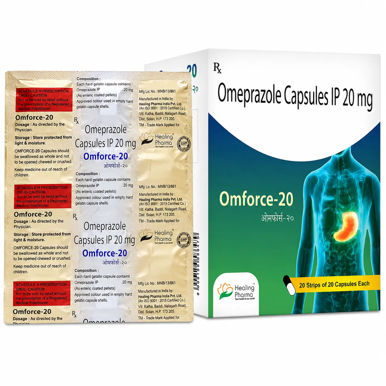 omforce 20 Omforce 20 Mg (Omeprazole) - Image 1