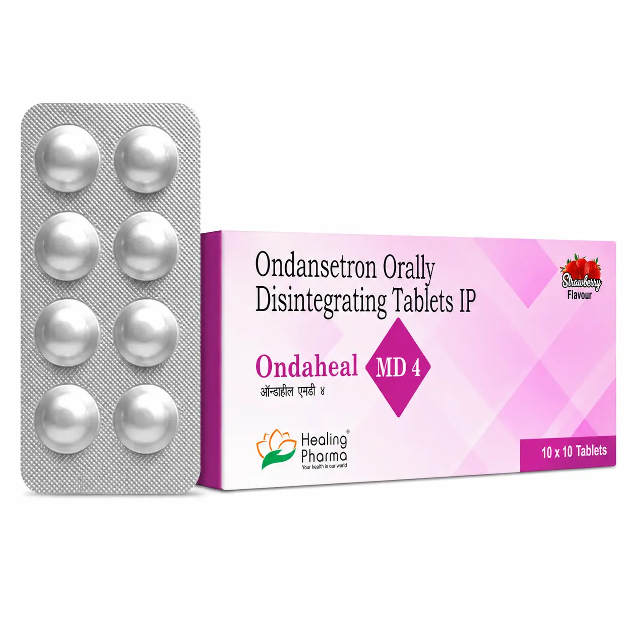 ondaheal md 4 Ondaheal Md 4 Mg (Ondansetron) - Image 1