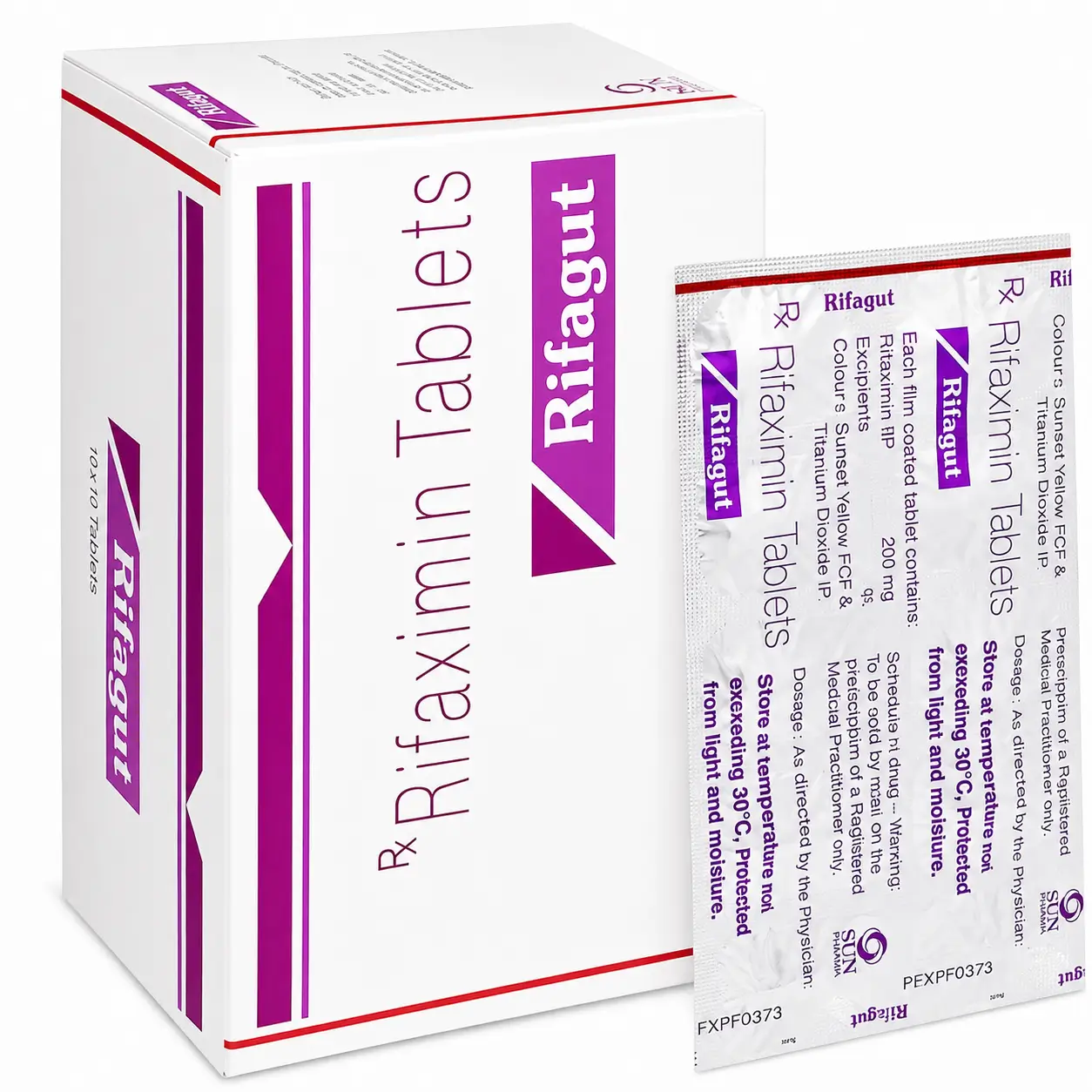 rifagut 200 Rifagut 200 Mg (Rifaximin) - Image 1