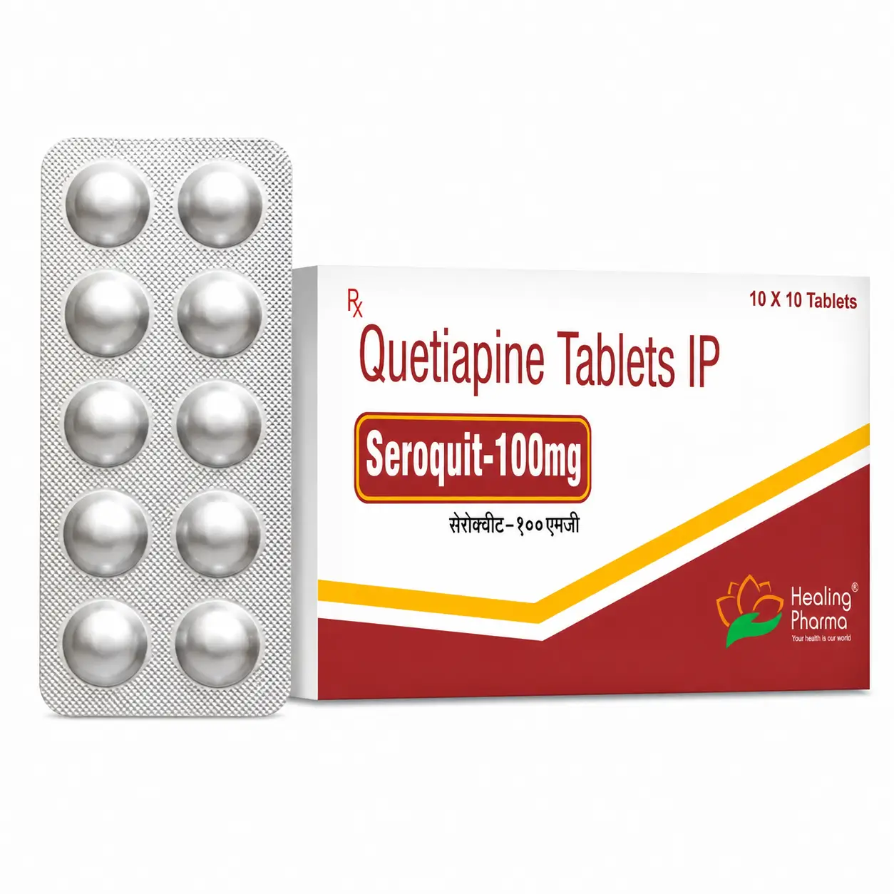 seroquit 100 Seroquit 100 Mg (Quetiapine) - Image 1